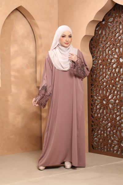 Abaya Marwa 2.0 - Brown